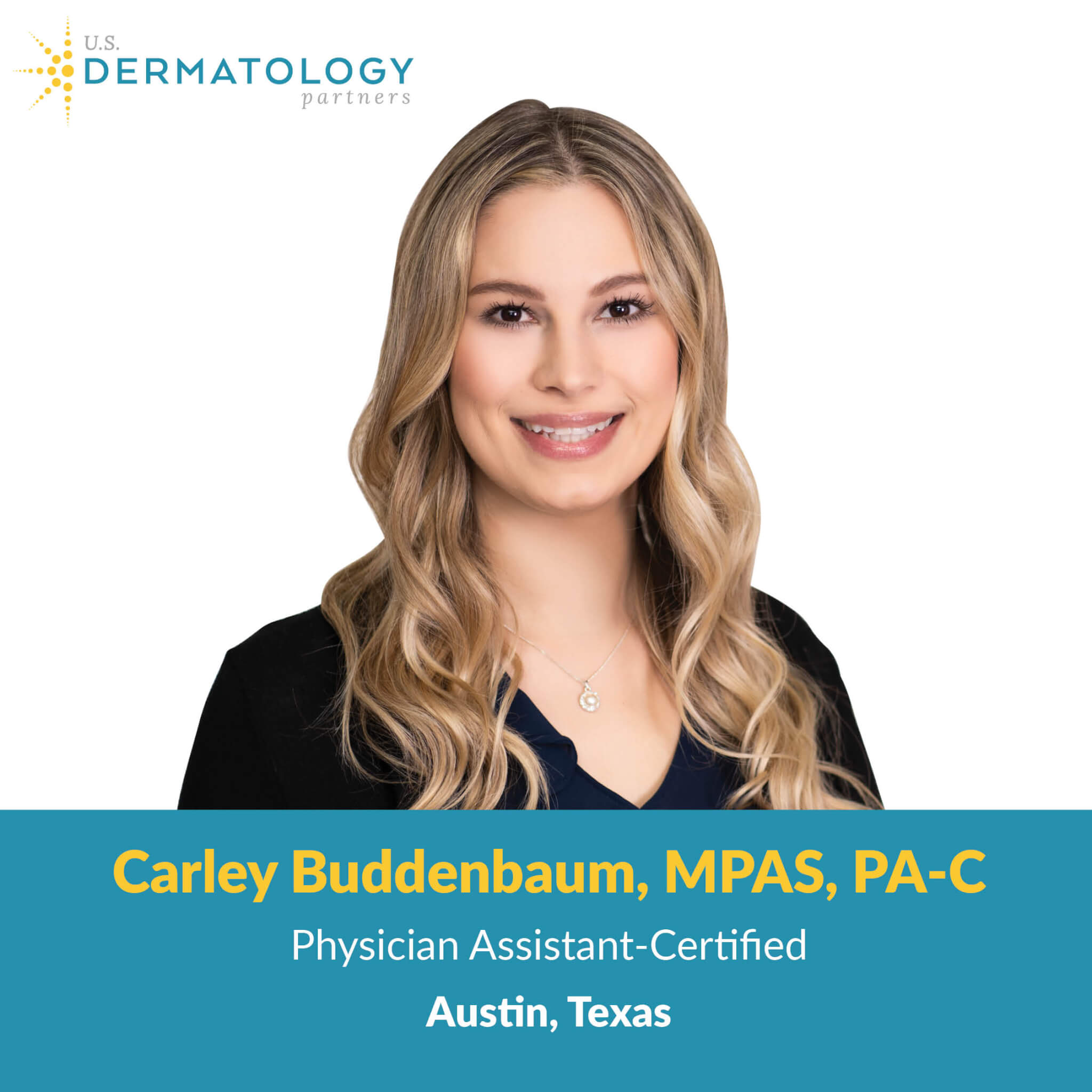 Welcome Carley Buddenbaum Pa C To Austin Us Dermatology Partners