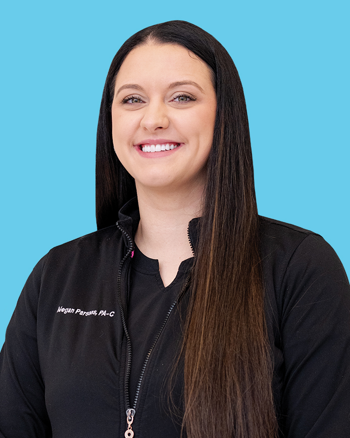 Megan Parsons, PA-C is a certified physician assistant at U.S. Dermatology Partners in Joplin, Missouri and Pittsburg, Kansas.